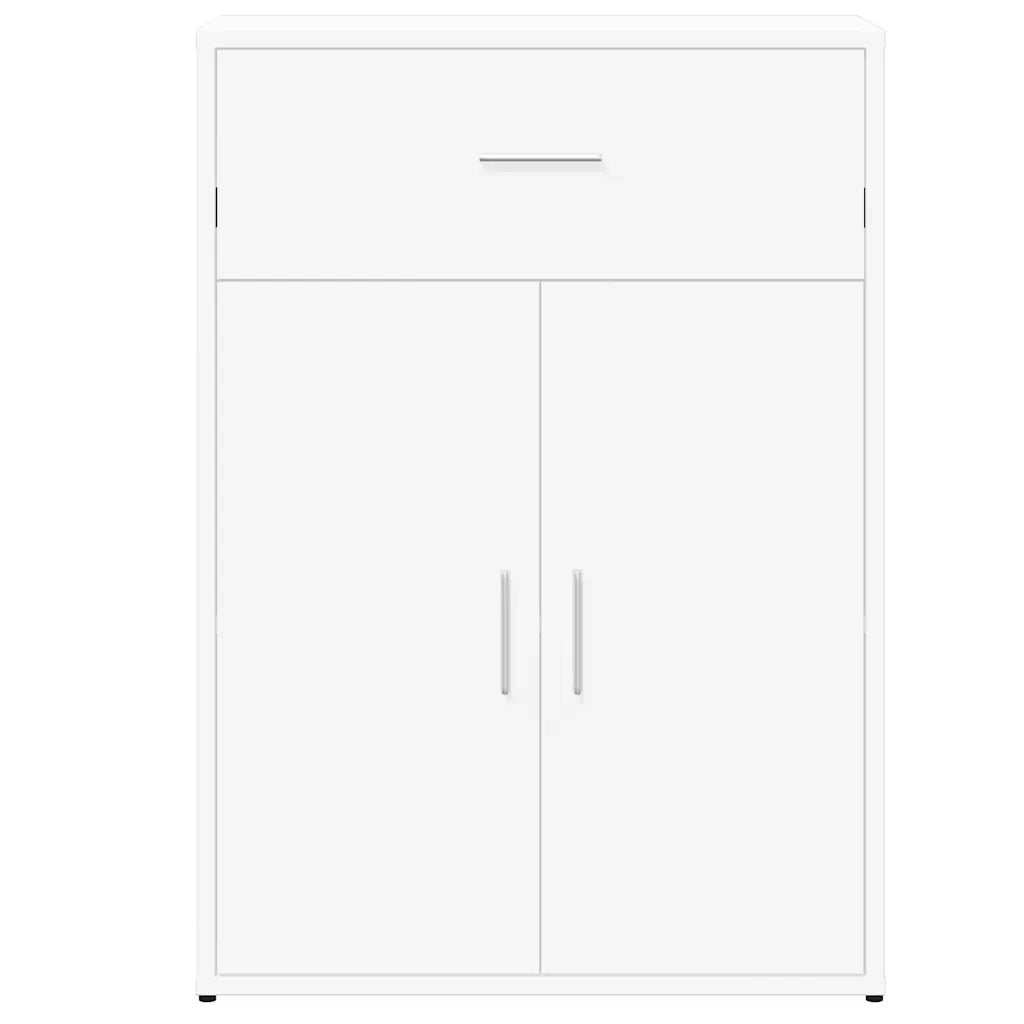 Credenza | Madia | Buffet da pranzo | Armadio da pranzo Bianca 60x30x84 cm in Legno Multistrato