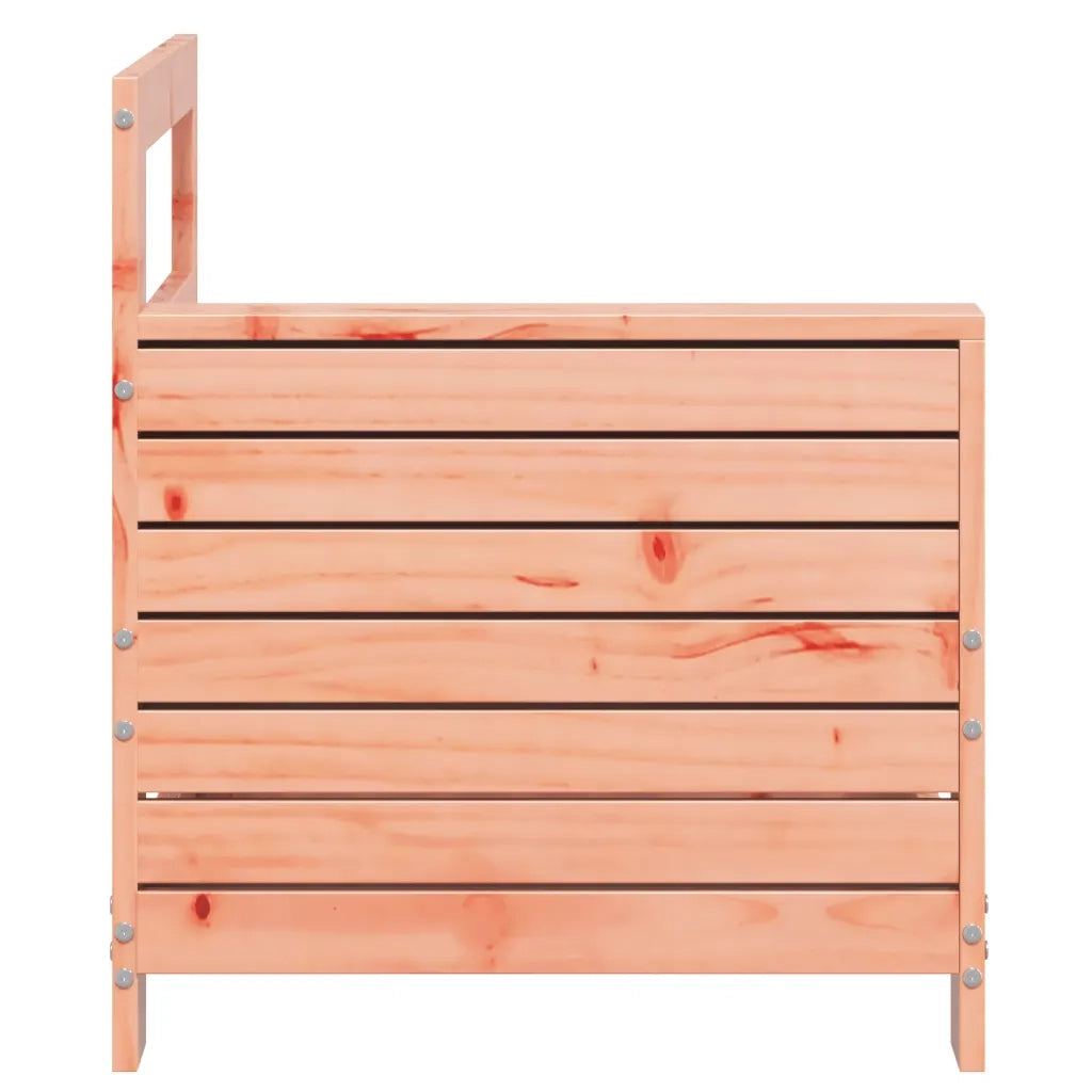 Divano senza Braccioli Giardino-Sofa da Giardino-Divanetto da esterno 69x62x70,5 cm Massello Douglas