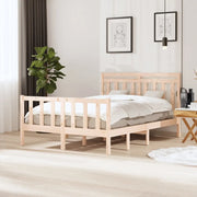 Giroletto-Struttura Letto 135x190 cm Double in legno Massello 532201