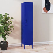 Armadio Blu Marino 35x46x180 cm in Acciaio cod mxl 40241