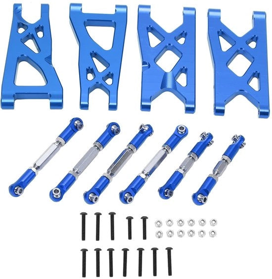 Set di braccia di trasmissione in lega di alluminio - Facile da installare - Manubri di servosterzo - Compatibile con Senton/VORTEKS/Typhon - Alta qualità - Duraturo - Braccia di trasmissione RC