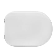 Sedile wc per cesame vaso sintesi forma 6  Bianco - Cerniere A passantiBEMIS