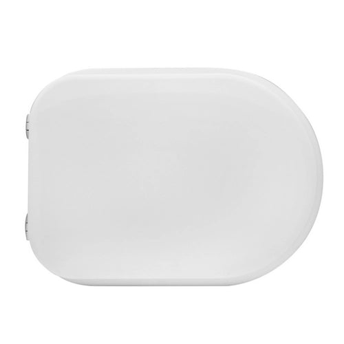 Sedile wc per cesame vaso sintesi forma 6  Bianco - Cerniere A passantiBEMIS