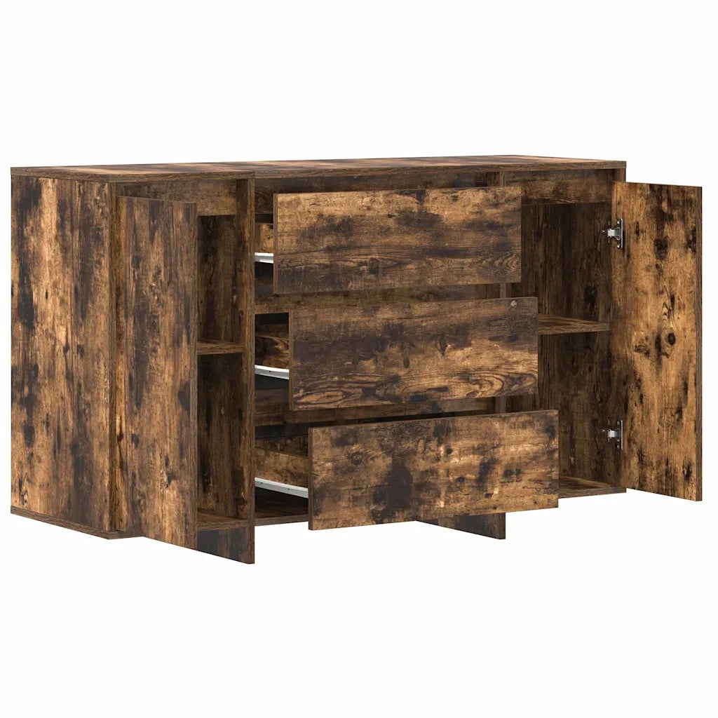 Credenza Rovere fumé 120 x 41 x 75 cm Legno multistrato 3333910