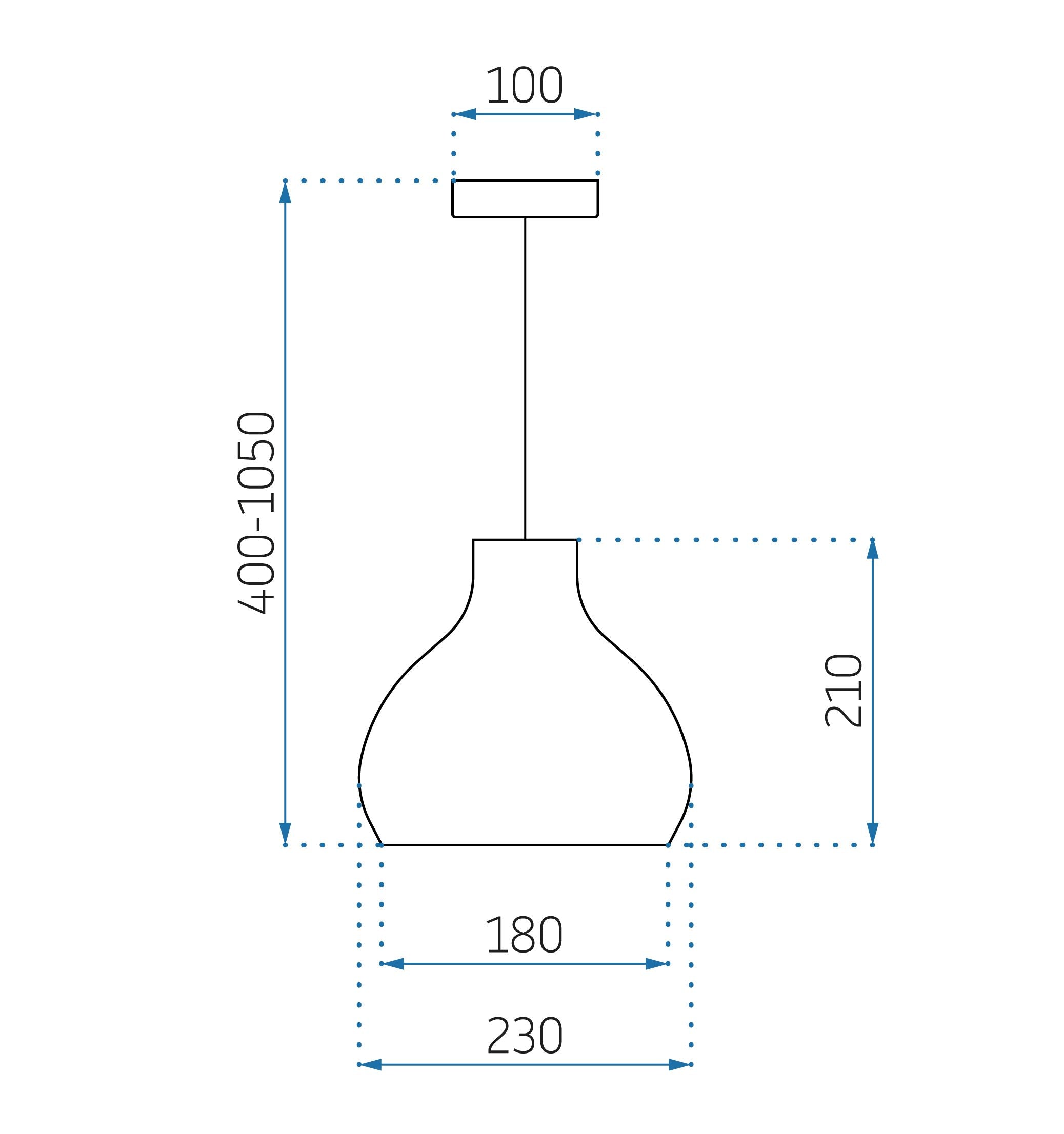 Lampada Natural APP984-1CP Small
