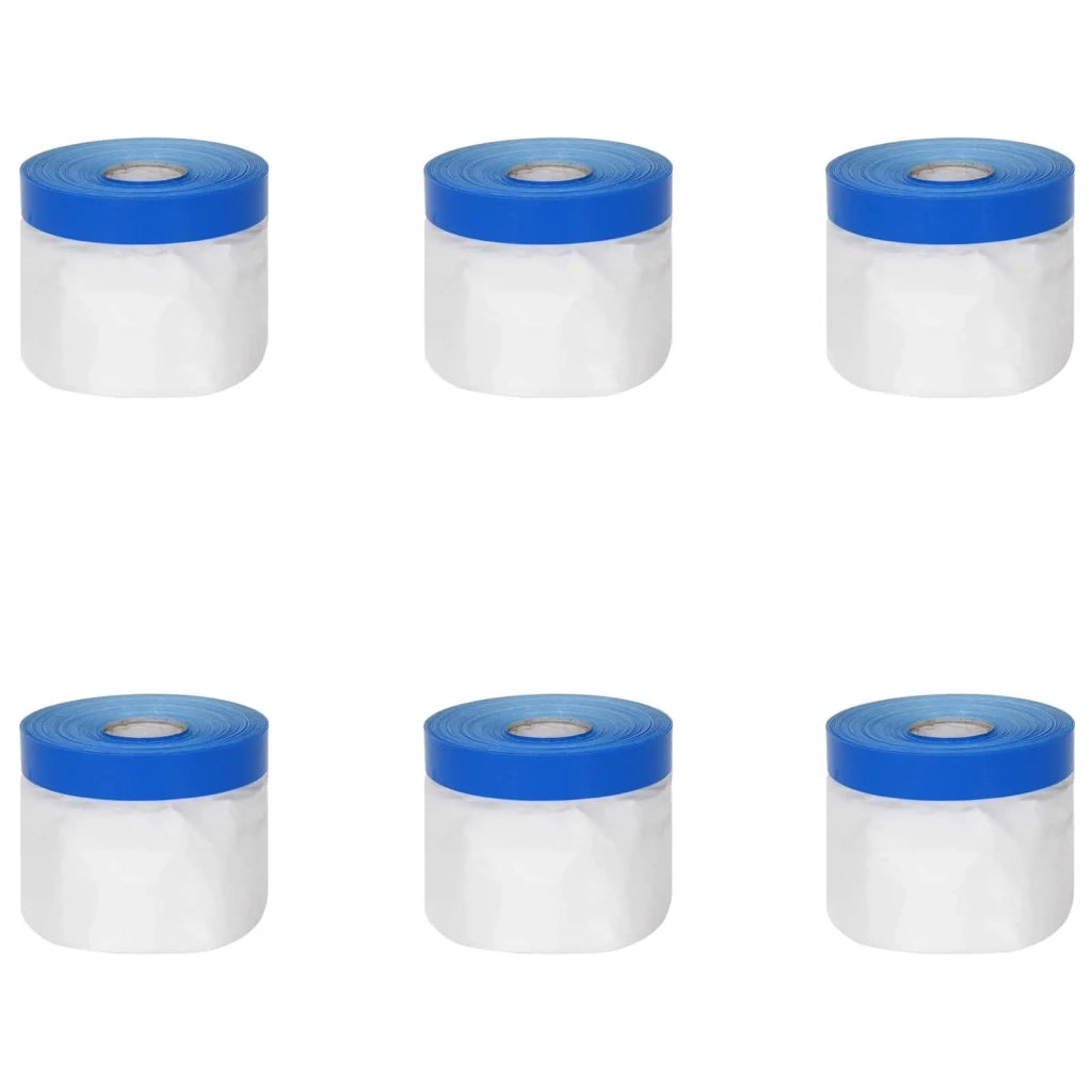 Film adesivo per mascheratura 6 pz Trasparente e Blu CFW9209238