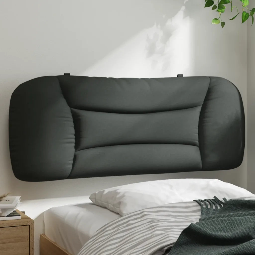 Cuscino Testiera Hvar Grigio Scuro 100 cm in Tessuto CFW4464049