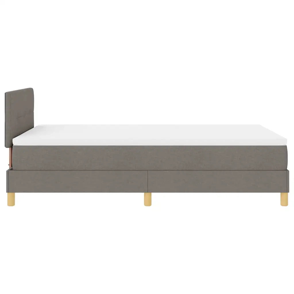 Letto a Sorgente LED con strisce LED Talpa 120 x 190 cm Tessuto 3342426