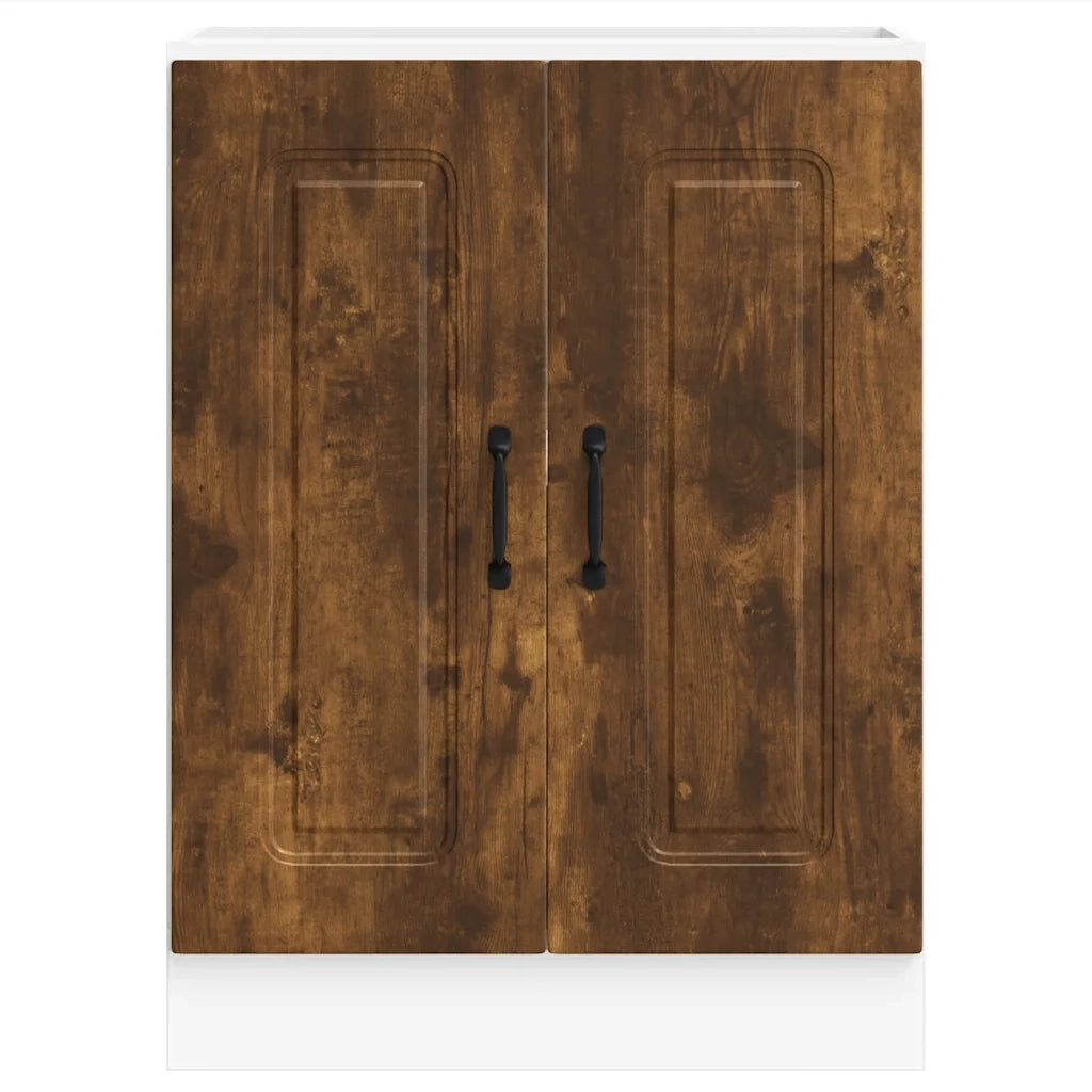 Mobile base lavello Kalmar Rovere Fumo 60x46x81,5 cm Truciolato 853442