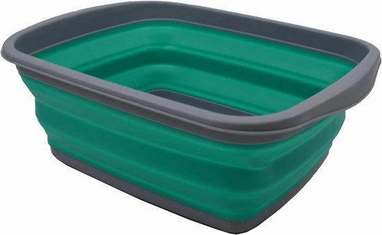 Acquaio pieghevole e lavabo pieghevole - Lavabo spaziale in plastica 10 litri