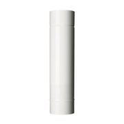 TUBO PER STUFA H  50 CM D 12 CM BIANCO- 12,0 pz