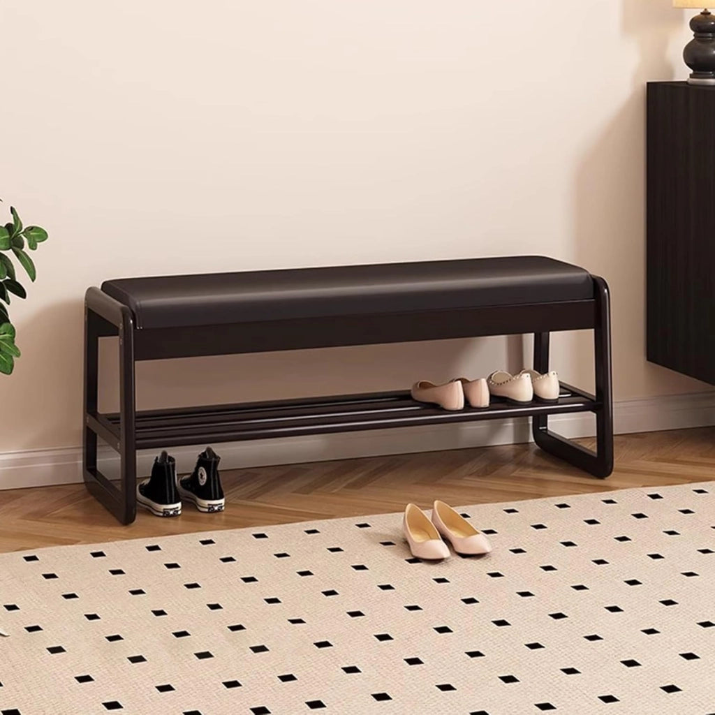scarpiera Scarpiera in Legno Panca Organizzatore per riporre Scarpe con Sedile - Panca Ideale per Ingresso Corridoio per Piccoli Appartamenti, Dimensioni 80 x 34 x 42 cm