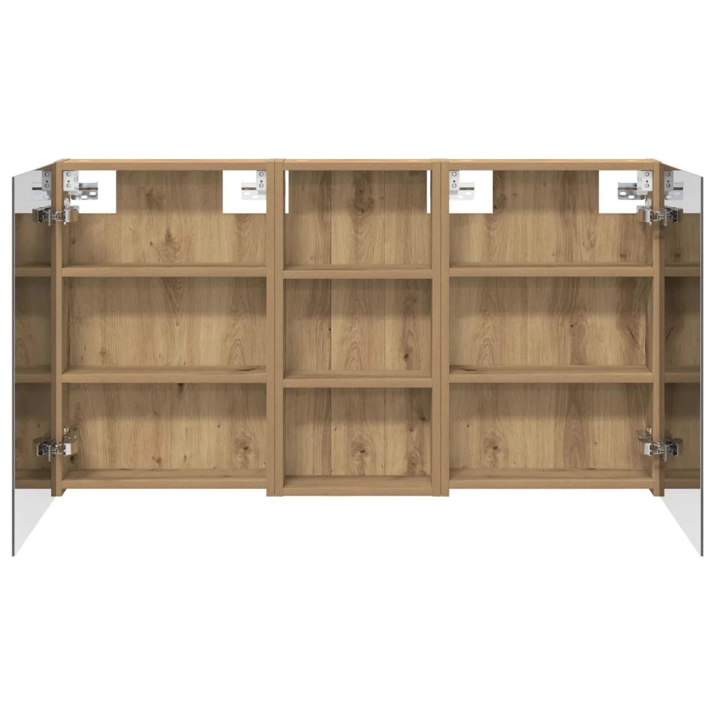 Set di Armadi da Bagno con porta 3 pcs 110 x 10,5 x 60,5 cm 3403719