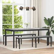 panchina Grigio Sonoma 160 x 35 x 45 cm Legno multistrato 892605