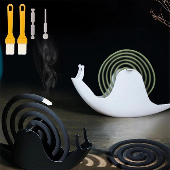 Due spirali per mosche periferiche per mosche periferiche per spruzzatore creativo per uccelli - per uso domestico ufficio camping hotel - set di pennelli per pulizia