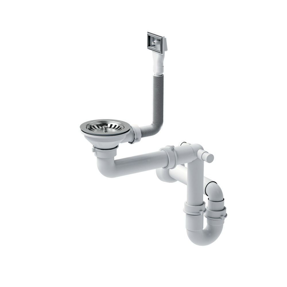 Lavello In Acciaio Russel 110 Brush Nickel