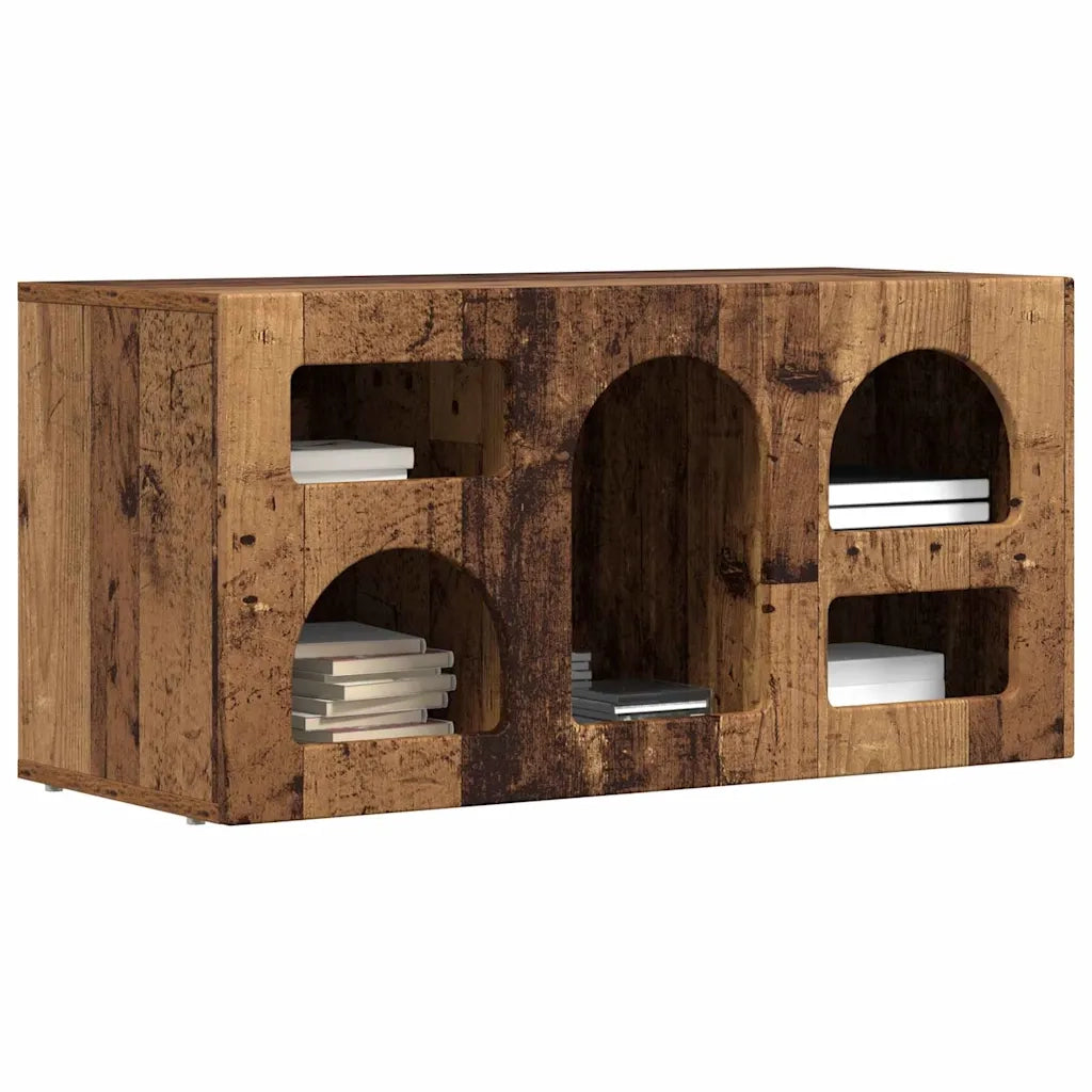 Mobile TV-Credenza per TV-Console TV Legno vecchio 80 x 35 x 40 cm Legno multistrato