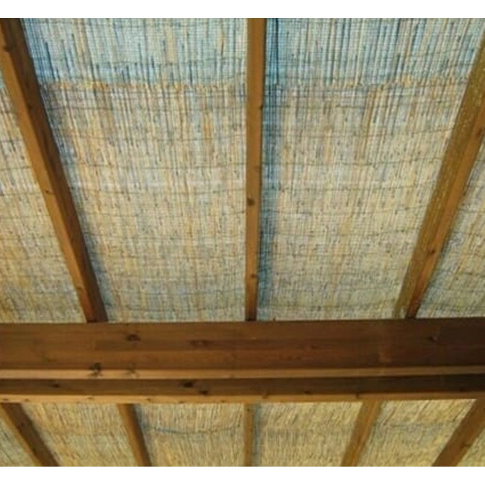 Trade Shop - Set 2pz Arella Con Cannette In Bambu' 100x300cm Canniccio Ombra Recinzione Giardino 03775 -