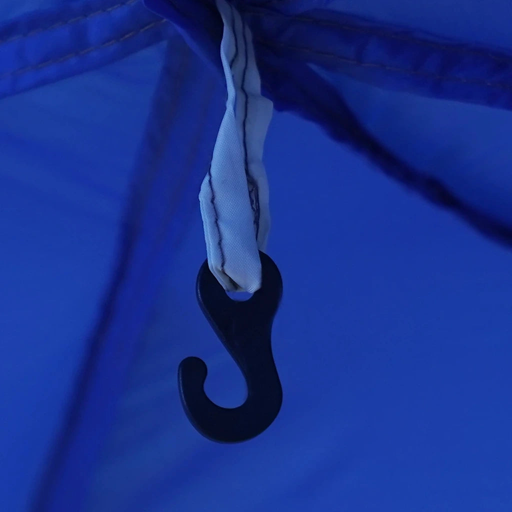 Tenda per Feste-Tenda da campeggio Azzurra Impermeabile 231989