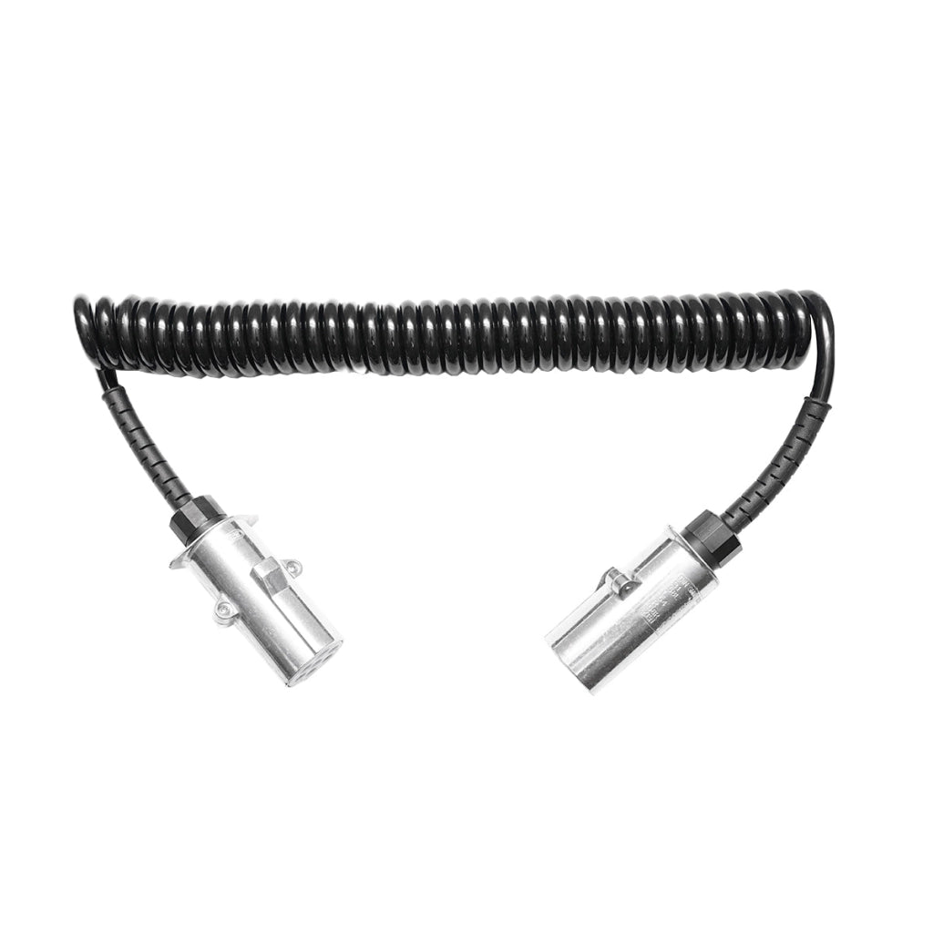 Cavo elettrico 3,4 m con connettori a 7 poli per presa rimorchio TIR
