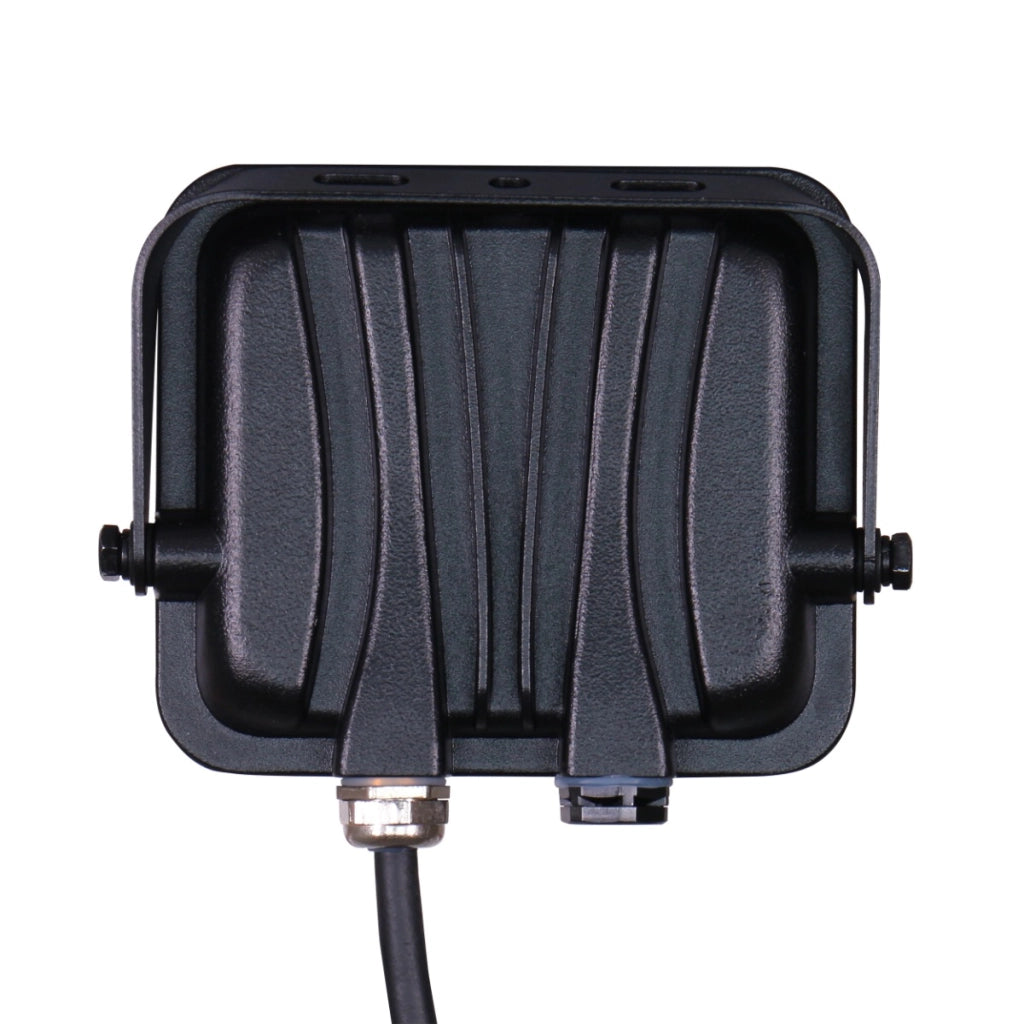 Faretto LED SMD 20W 4000K 1500lm IP65 nero Polux Milky