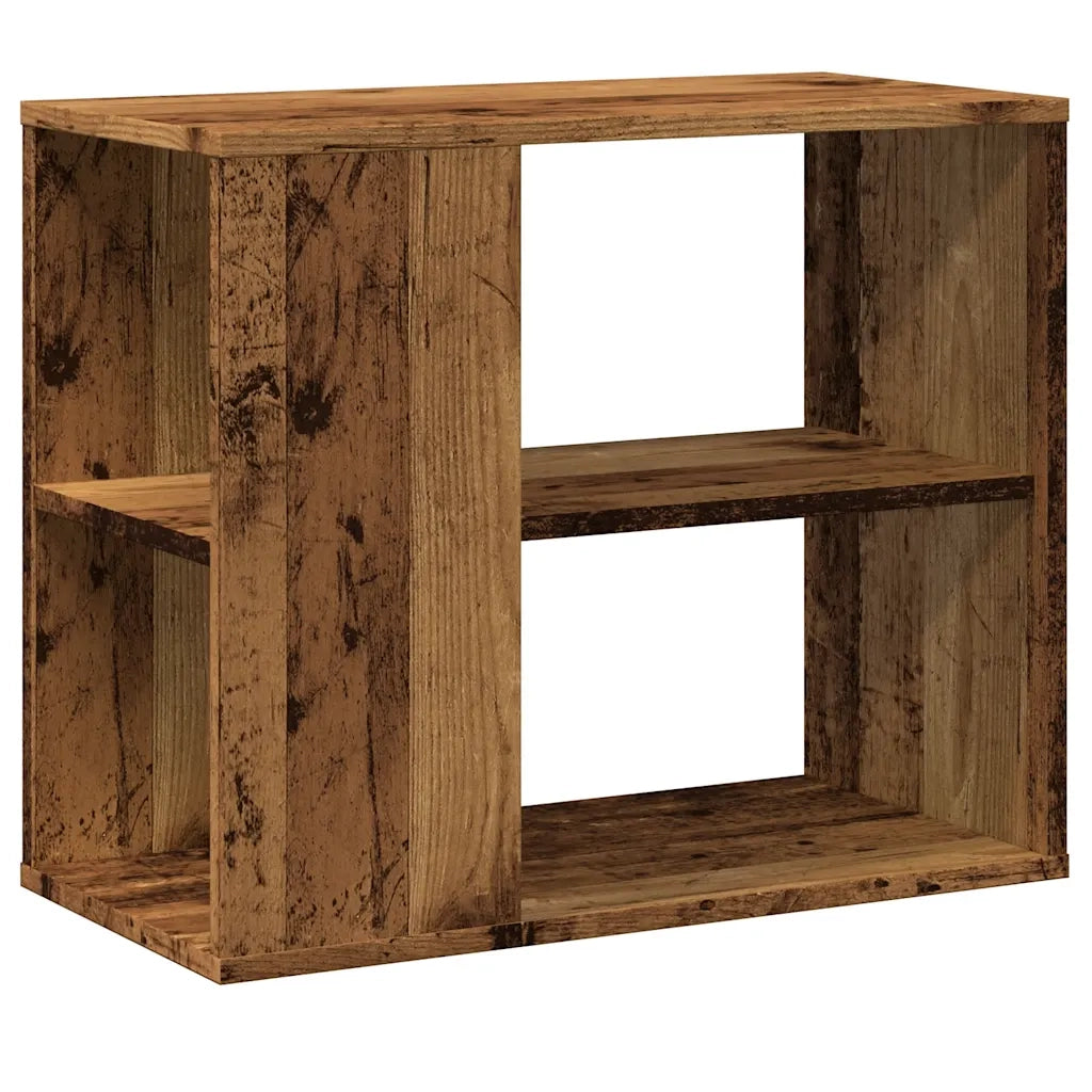 Mobiletto Laterale Legno Antico 60x30x50 cm Legno Multistrato CFW7326608