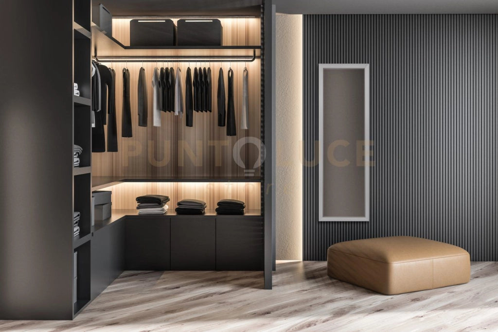 JULIETTE SPECCHIO DA PARETE CORNICE ALLUMINIO ARGENTO INSTALLABILE VERTICALMENTE ED ORIZZONTALMENTE 50X150CM