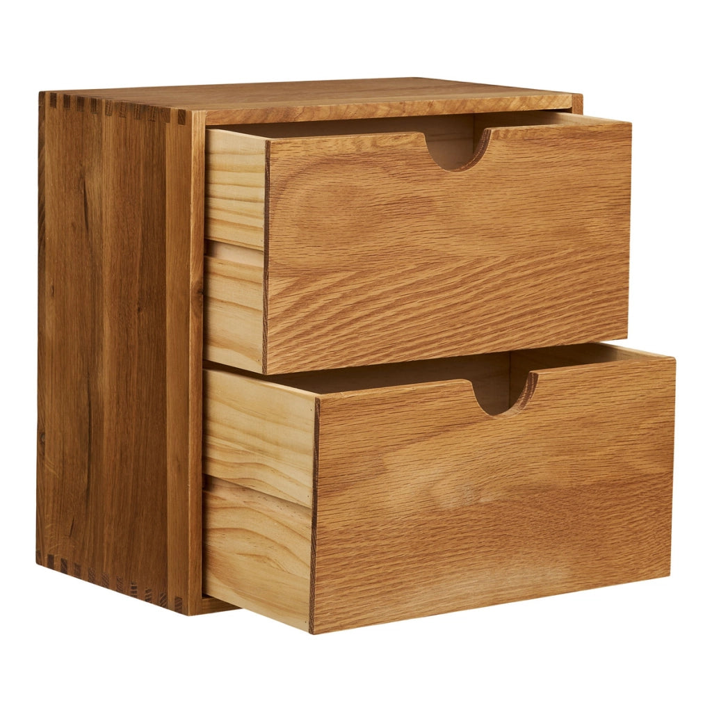 Mensola Townsville 2, Marrone, Legno, 30x18x30 cm