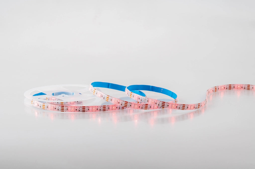STRIP-SURROUND-2M STRIP LED 5050 SURROUND IN KAPTON E SILICONE 60 LED E M 3W E M RGB IP65 TOUCH, CON TELECOMANO IR INCLUSO, USB 1X200X0,3CM