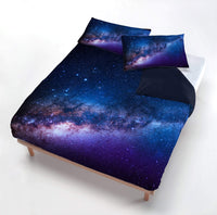 Copripiumino Singolo con Federe Stampato in Microfibra Andromeda