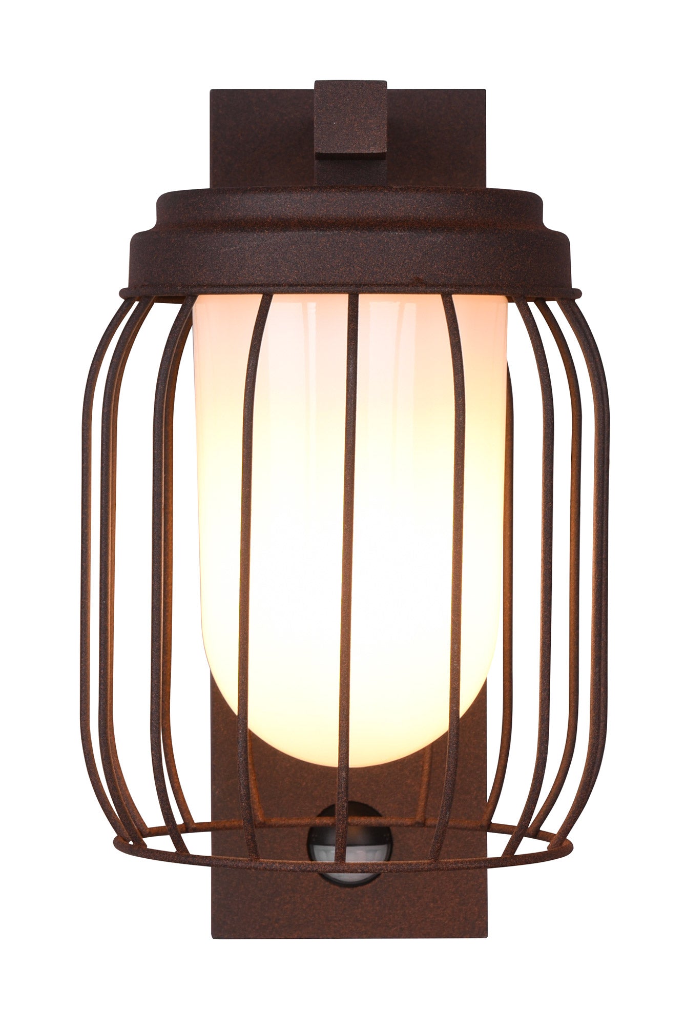 Applique da Esterno Attacco E27 in Alluminio Pressofuso Ruggine