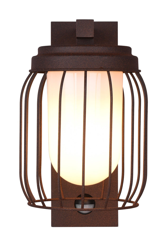 Applique da Esterno Attacco E27 in Alluminio Pressofuso Ruggine