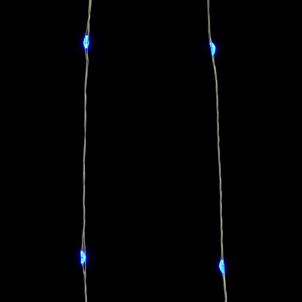 Filo di Micro Luci Fatate Sferiche 40m 400 LED Blu 8 Funzioni CFW8449475