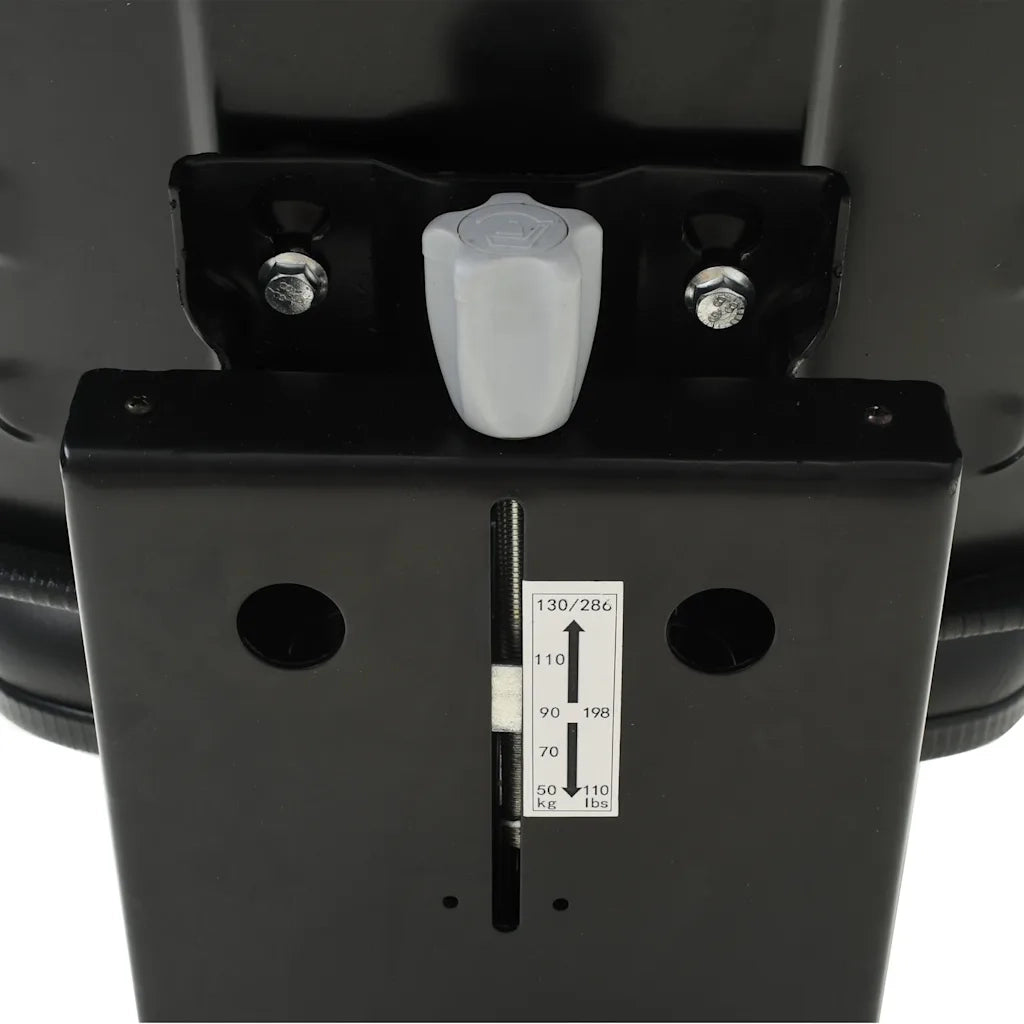 Sedile per Trattore con Sospensione Nero CFW8802511