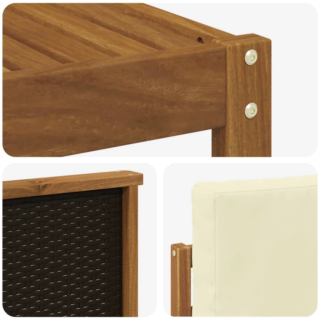 Set divani Legno di Acacia Massello 3384851