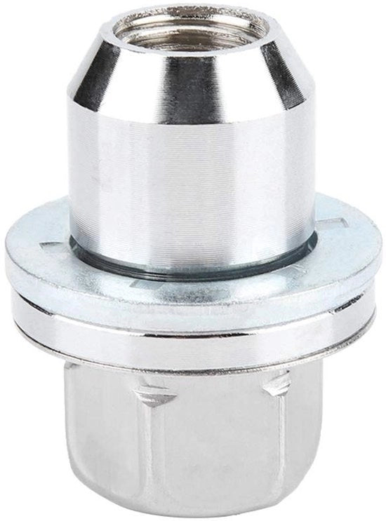 Fascetta a dado in lega di alluminio - M14*15 - Per LR3/LR4 - Argento - Peso del pacchetto 106 g - Inclusa vite di chiusura
