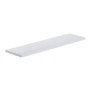 Mensola da Muro, Scaffale Legno, Mensola da Parete, Bianco, 56x15,5x1,8 cm - Smart