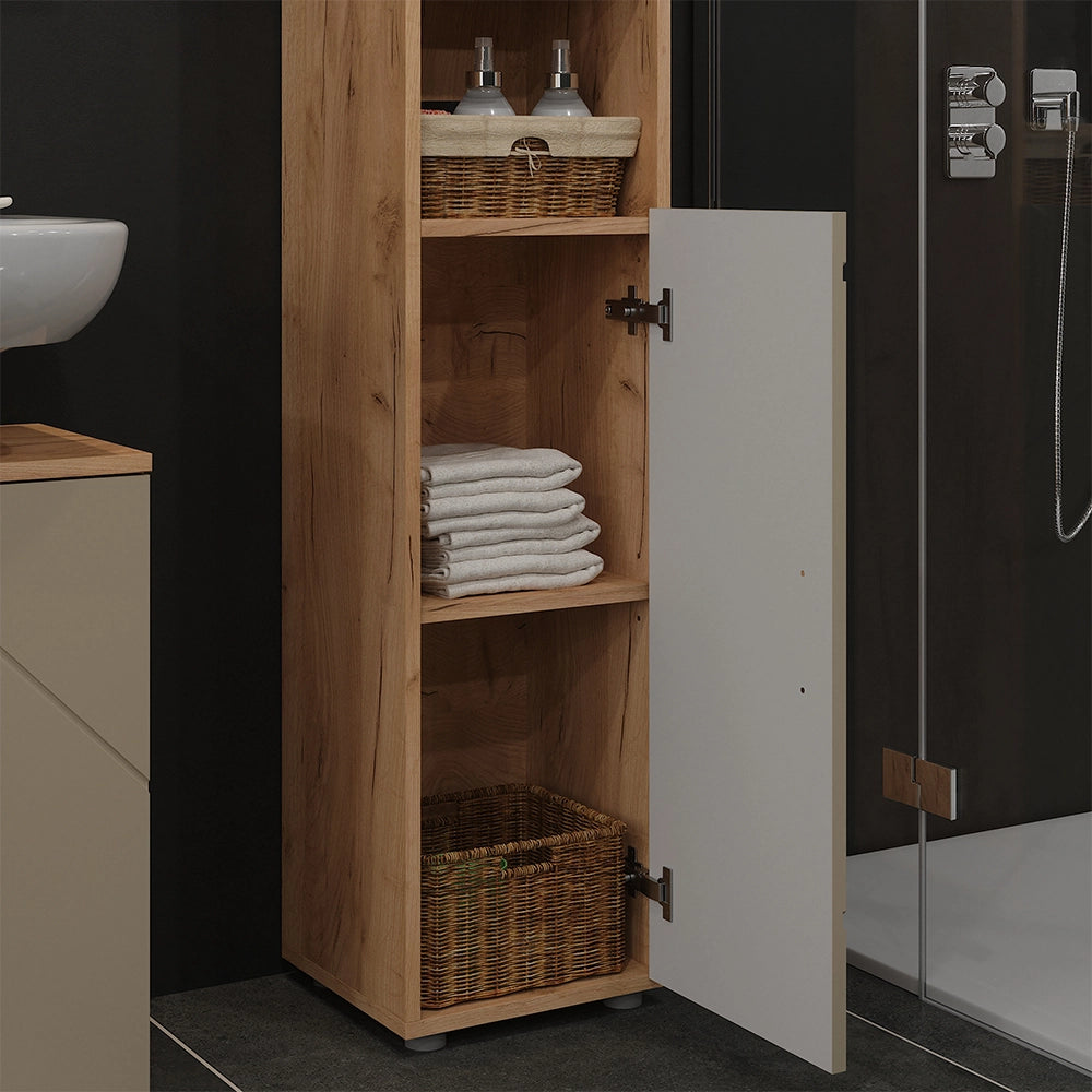 Vicco Set di mobili da bagno Beige 3 parti
