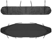 Accessori per camper - Luifel acqua resistente - Luifel sostitutiva - Luifel impermeabile - Borsa di stivaggio con corda - 300D tessuto oxford - Nero/Argento