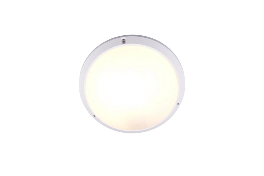 Plafoniera da esterno 1xE27 IP65 bianca Ø27 cm AMBATO