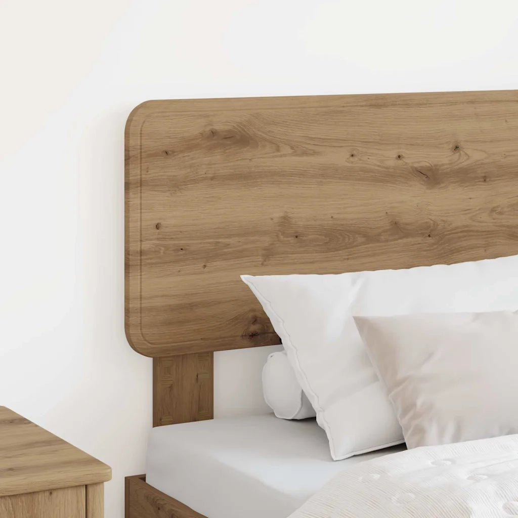Testiera-Testata-Testiera Decorativa Rovere artigianale 100 cm Legno multistrato 769369