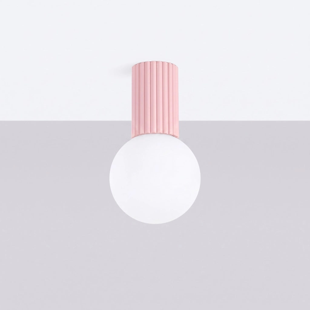 Plafoniera HALO rosa IP44