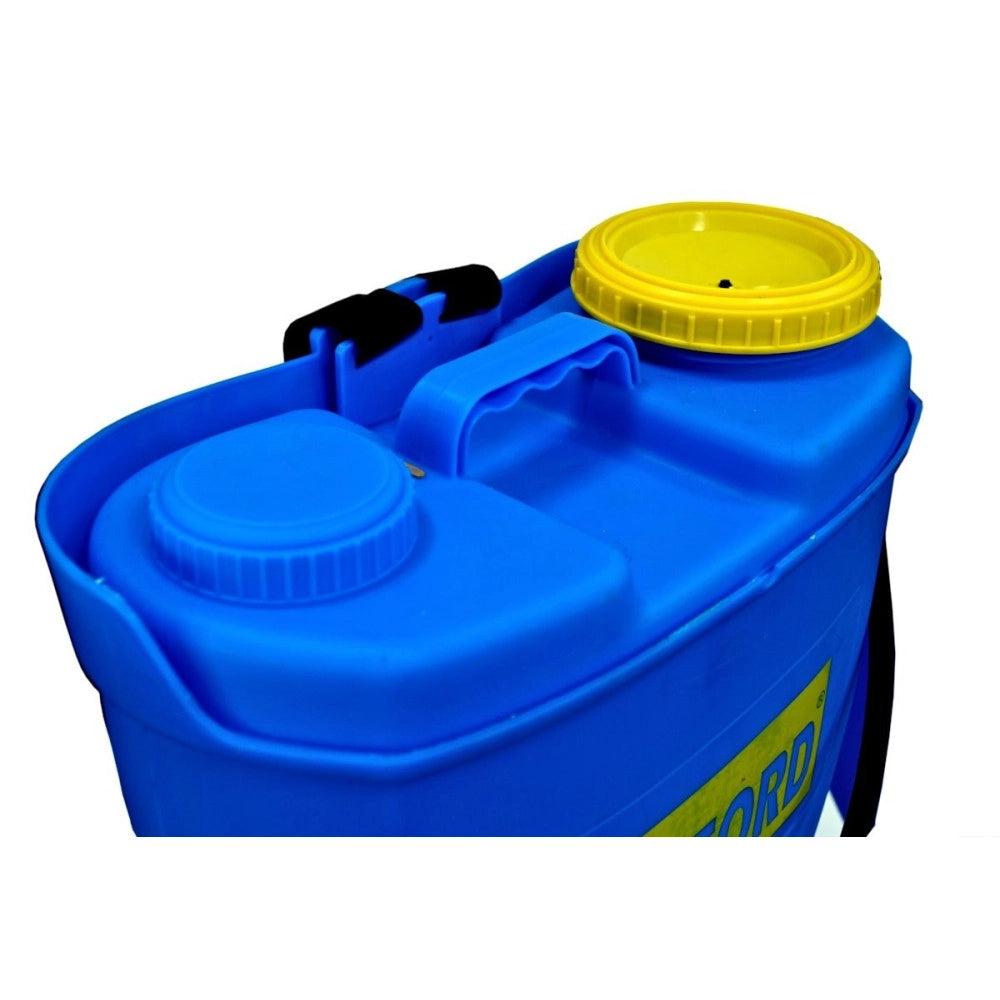 Trade Shop - Pompa A Spalla Elettrica Batteria Irroratrice Nebulizzatore Spruzzino 16 Lt -