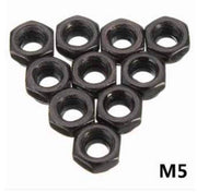 Set di viti in nylon di sicurezza a forma di stella - 10 pezzi - M2/M2.5/M3/M4/M5/M6/M8 - in acciaio di carbonio - shockresistenti