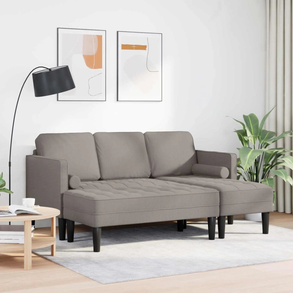 Set di divani con cuscino 2 pcs Talpa Poliestere 3329257