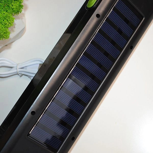 TORCIA PORTATILE LAMPADA DI EMERGENZA RICARICABILE USB SOLARE 32 LED SOLARE
