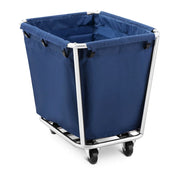 Carrello per biancheria sporca con cesto su ruote (volume: 300 litri 4 ruote telaio in acciaio inox sacco in plastica (PVC)) 14_0004378
