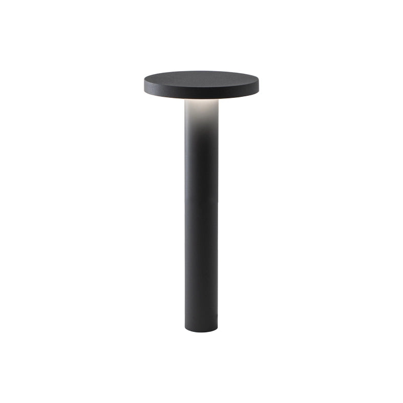 TIBERIO Bollard Led 10W 82° IP65 3000K 20D 45cm in alluminio finitura Antracite - Illuminazione da esterno professionale per giardini