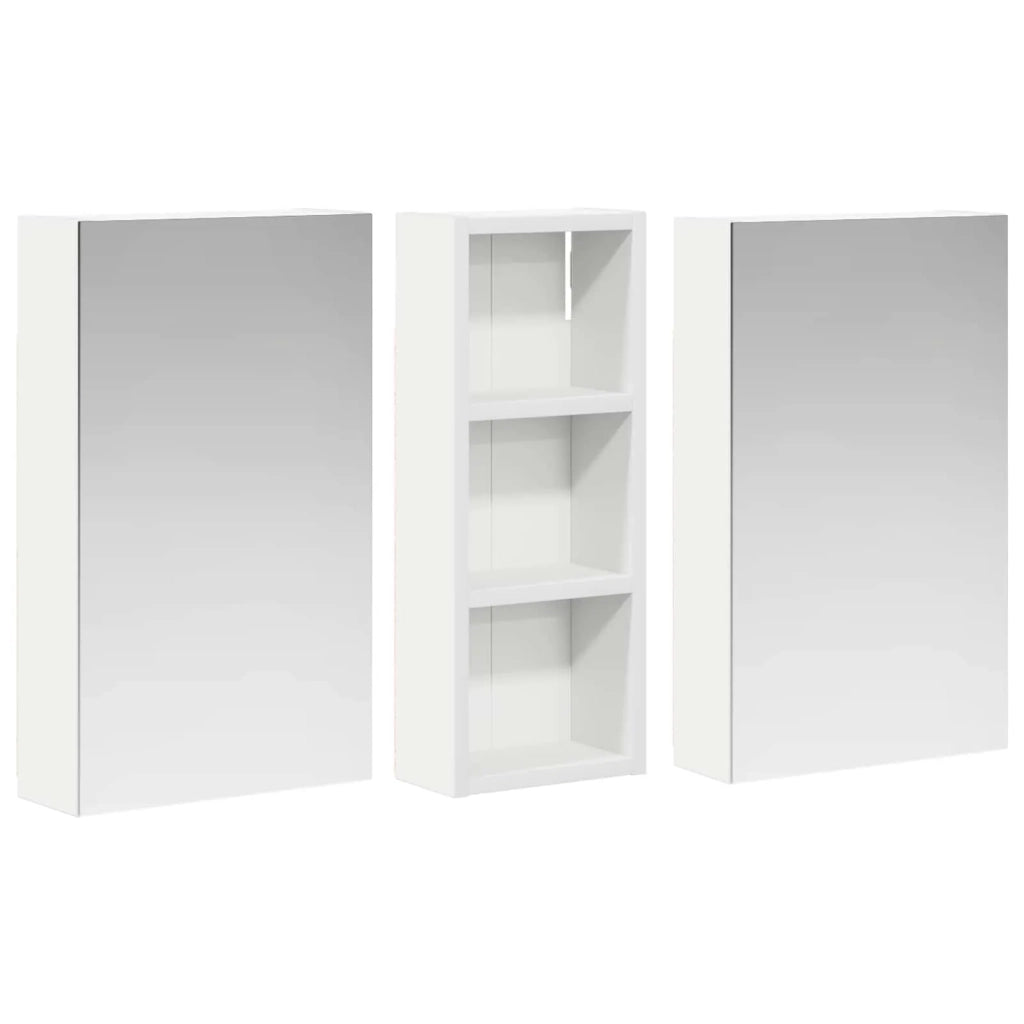 Set di Armadi da Bagno con lo scaffale 3 pcs 80 x 10,5 x 50 cm 3403648