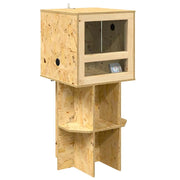 Terrario Marrone 40 x 40 x 90 cm OSB CFW5888484